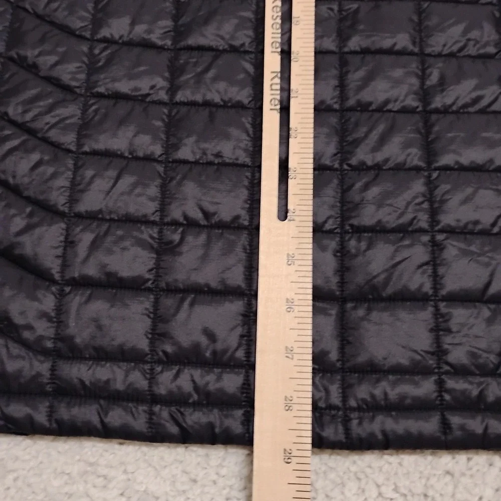 The North Face ThermoBall Eco Vest Mens XL Black Puffer Hiking Camp Lightweight